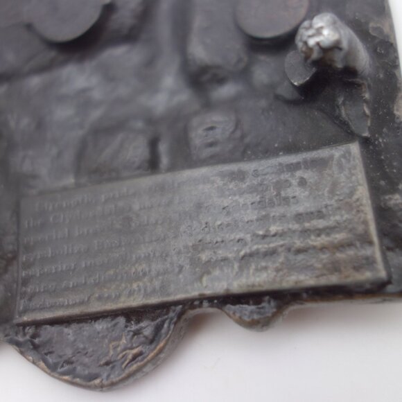 Vintage Budweiser King of Beers Metal Belt Buckle - Picture 15 of 15